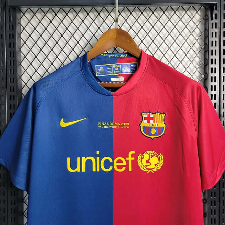 Maillot FC Barcelone saison 2008-2009 rétro