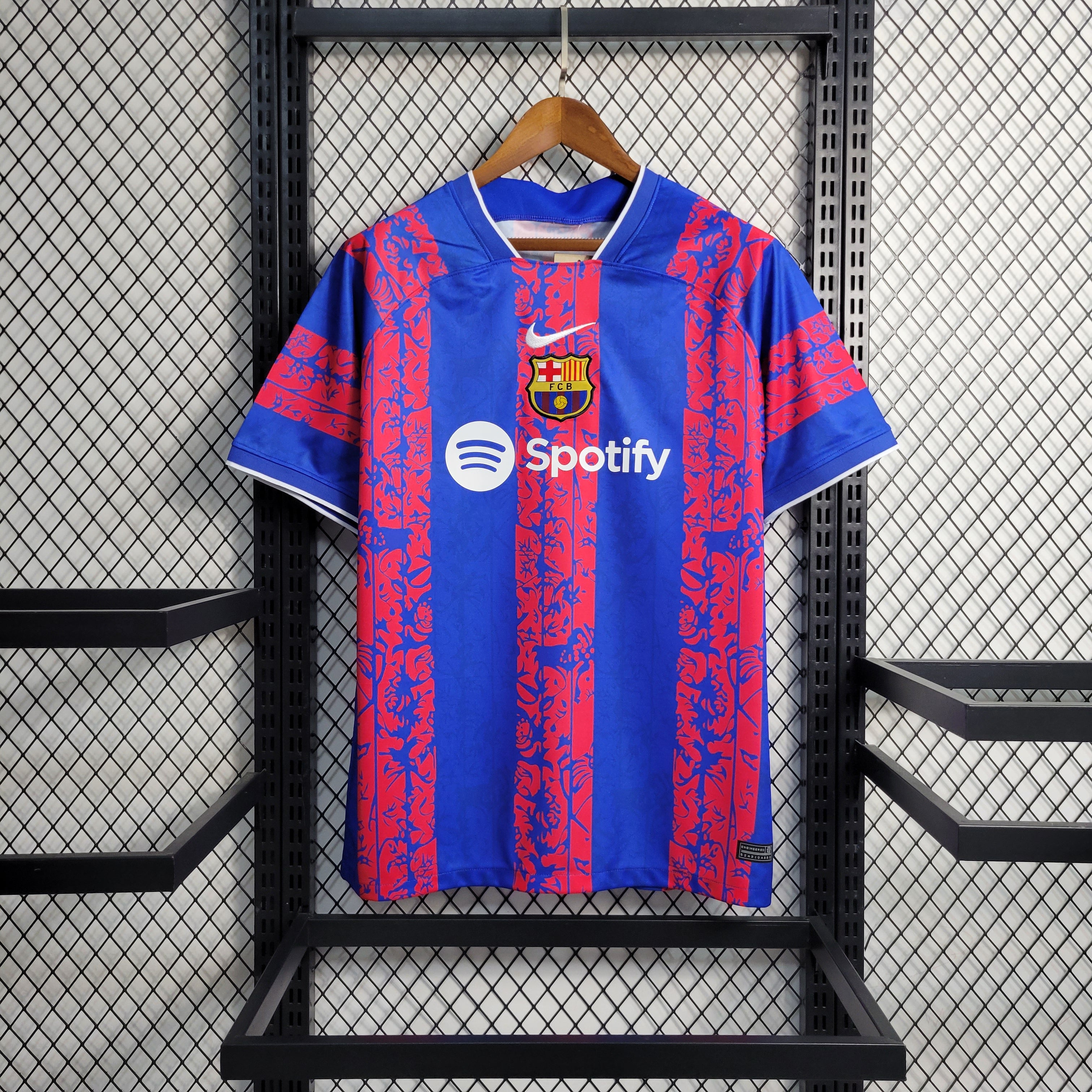 Barcelone Maillot d'entraînement bleu 23/24