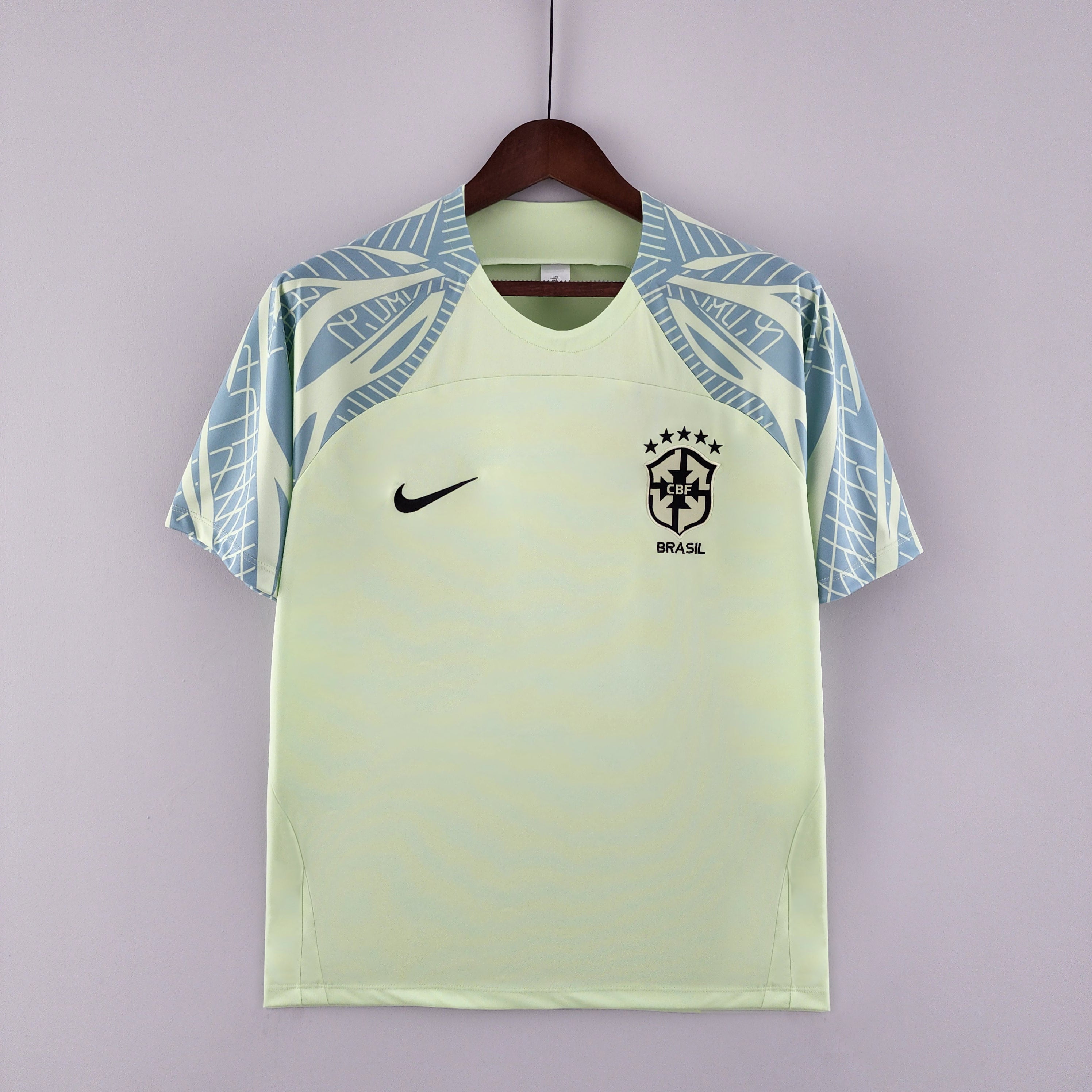 Brésil Maillot D'Entraînement Vert Clair 2022