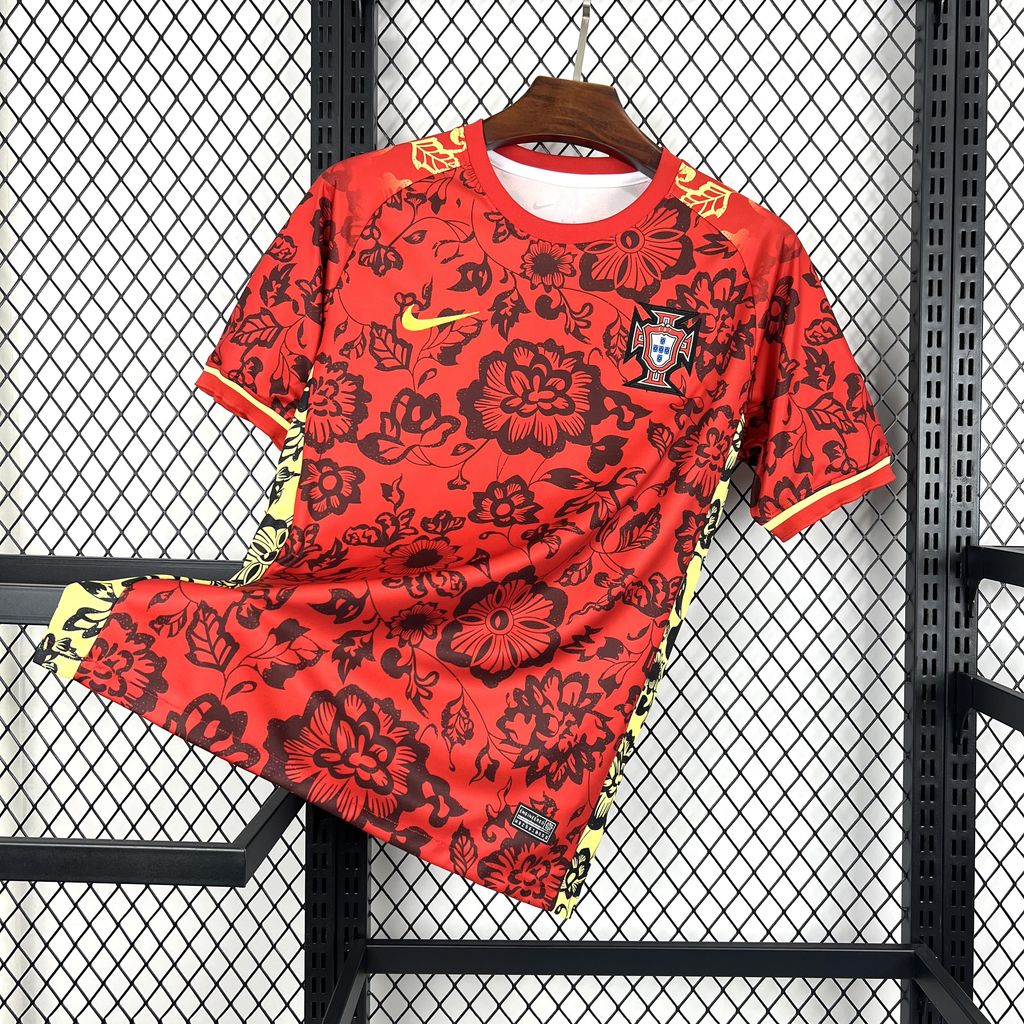 Portugal 2024/25 Maillot rouge de l'édition spéciale