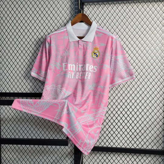 Maillot Real Madrid saison 2023-2024 édition spéciale Dragon rose