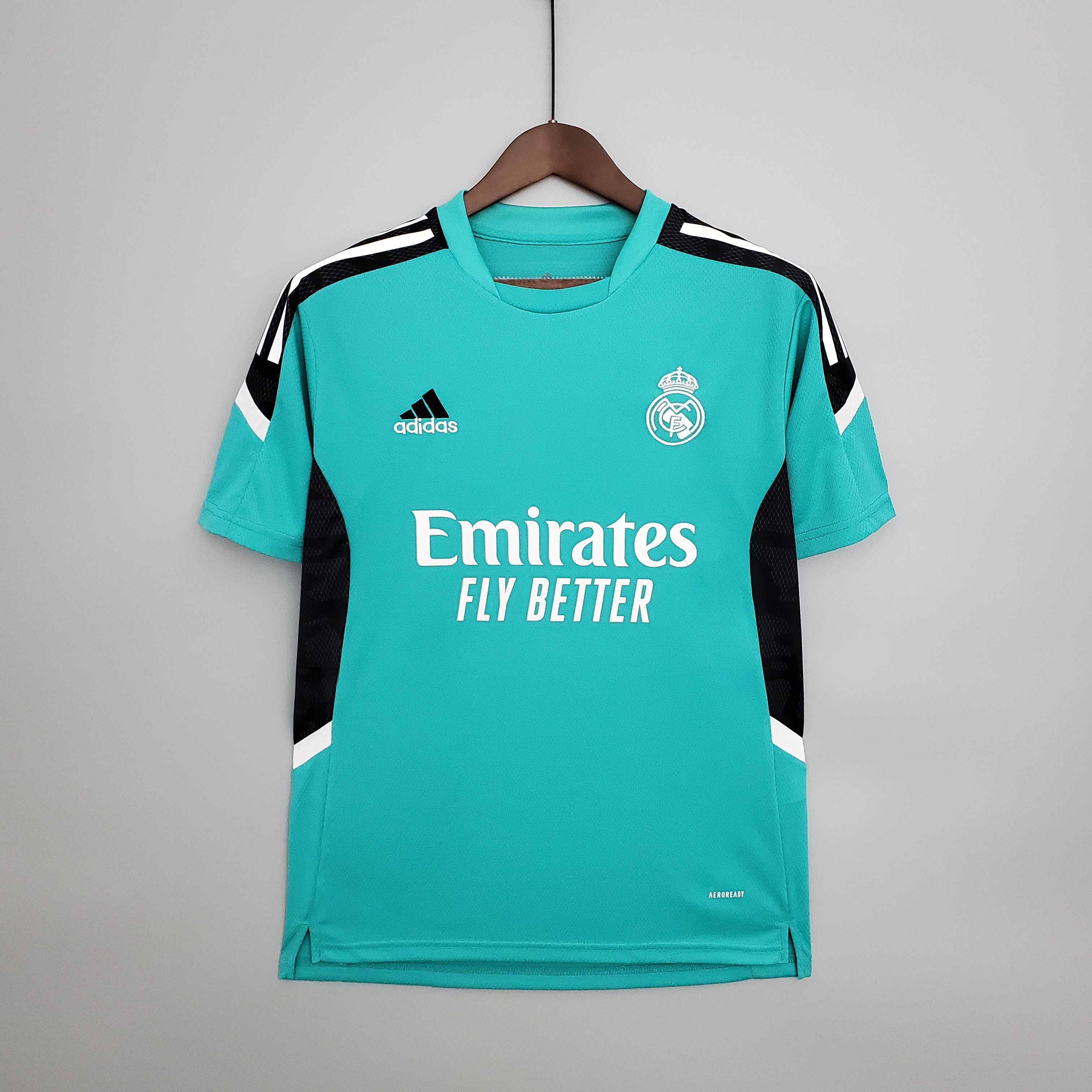 Real Madrid Maillot D'Entrainement Vert 21/22