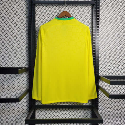Maillot Brésil Domicile 2022/23 Coupe du Monde Manche Longue