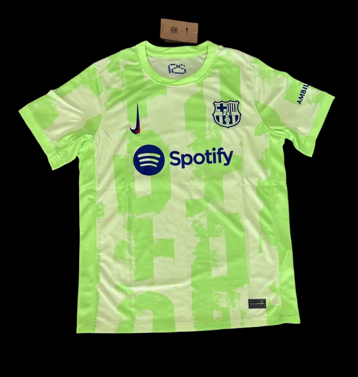 Barcelone 24/25 Troisième maillot vert