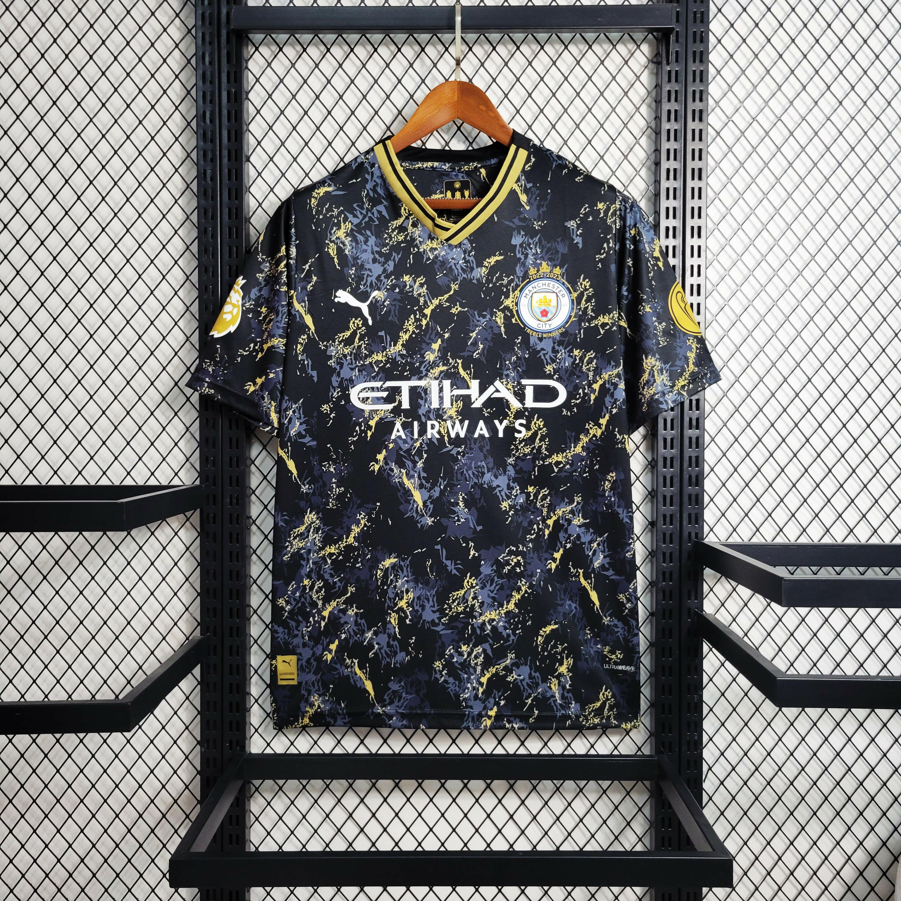 Manchester City Black Gold Edition Spéciale 23/24