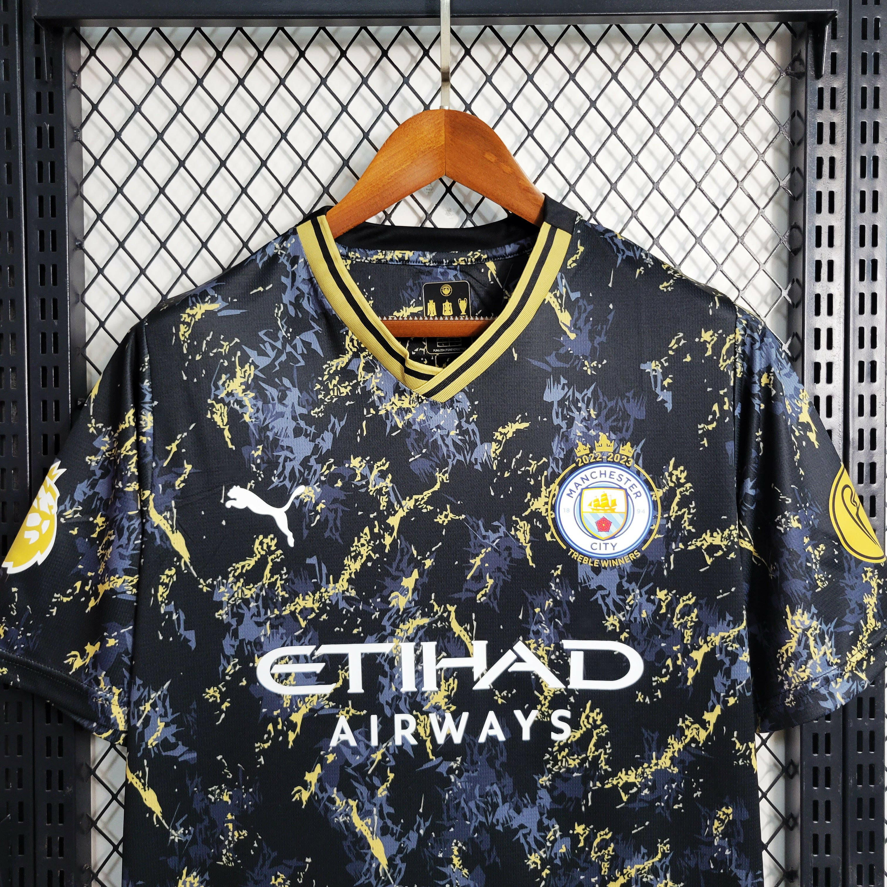 Manchester City Black Gold Edition Spéciale 23/24