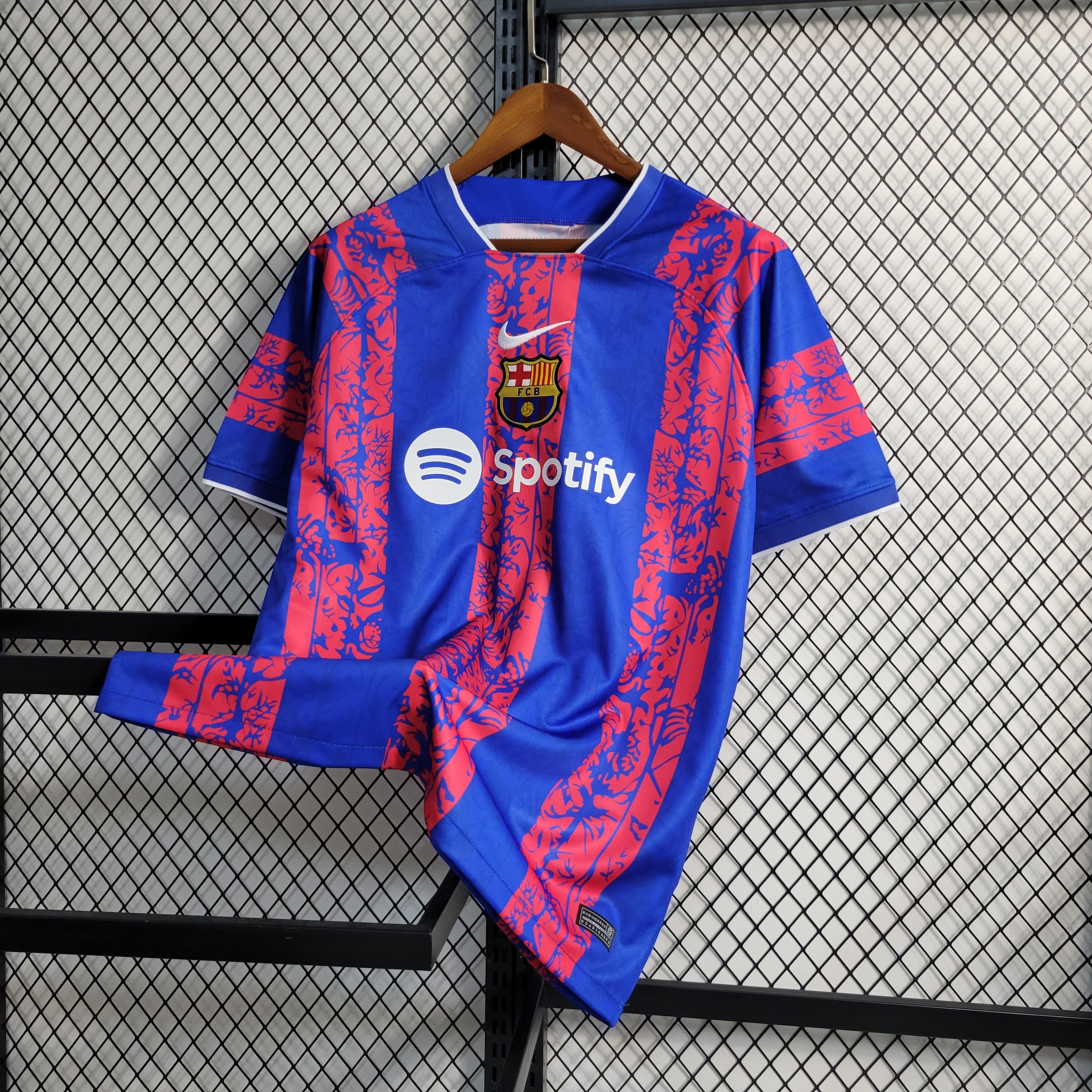 Barcelone Maillot d'entraînement bleu 23/24