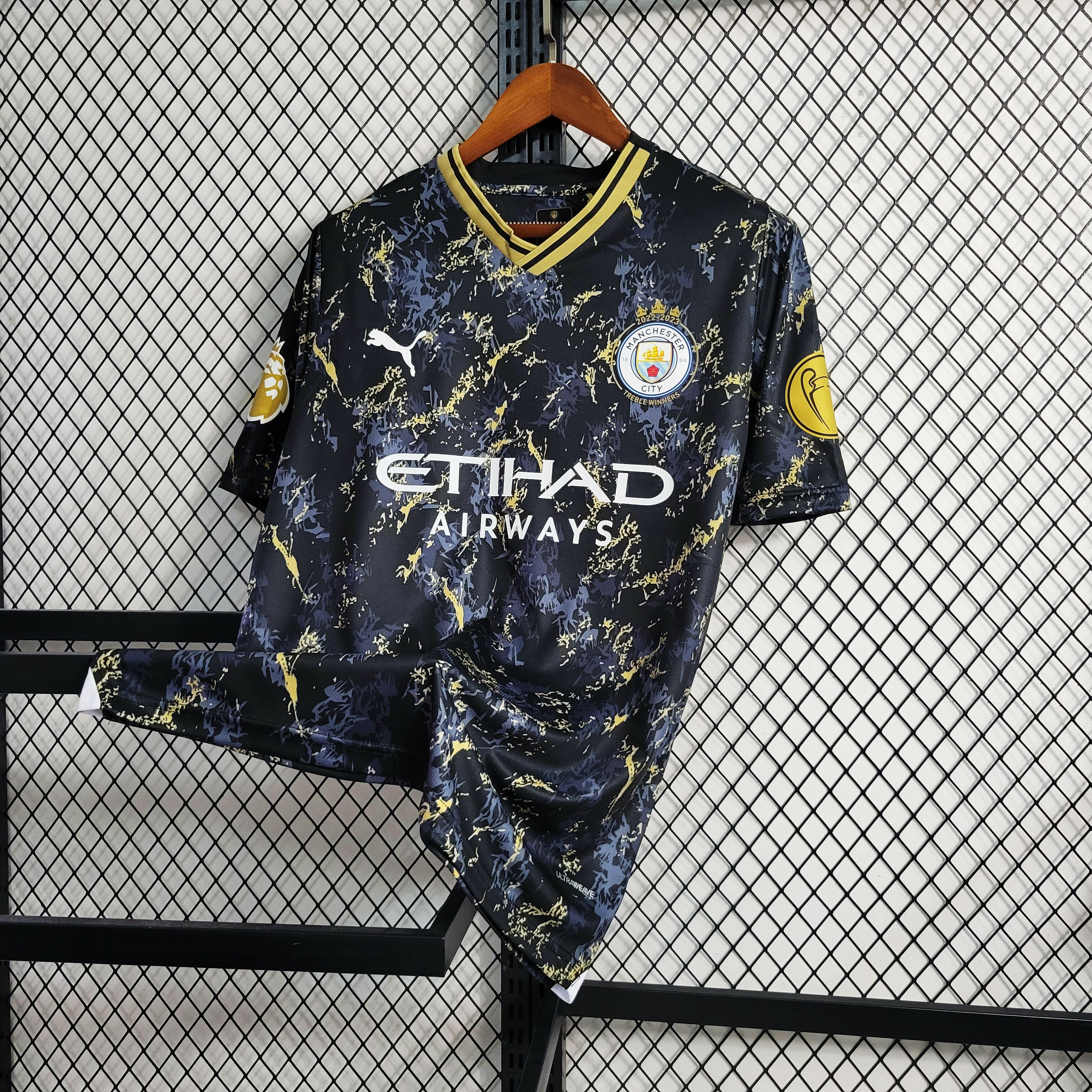 Manchester City Black Gold Edition Spéciale 23/24