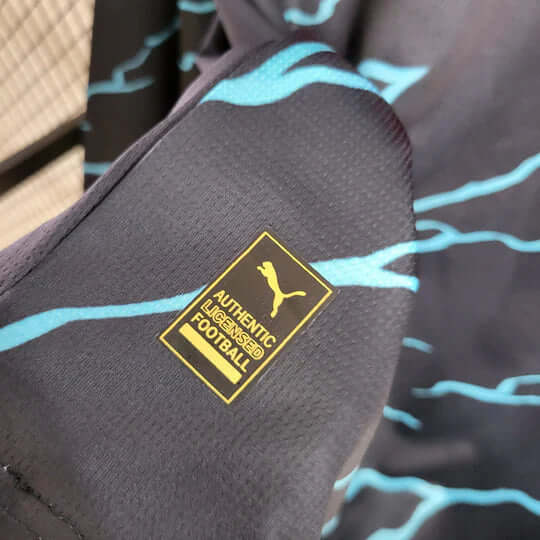 Maillot Manchester City extérieur 2023 2024 manches longues